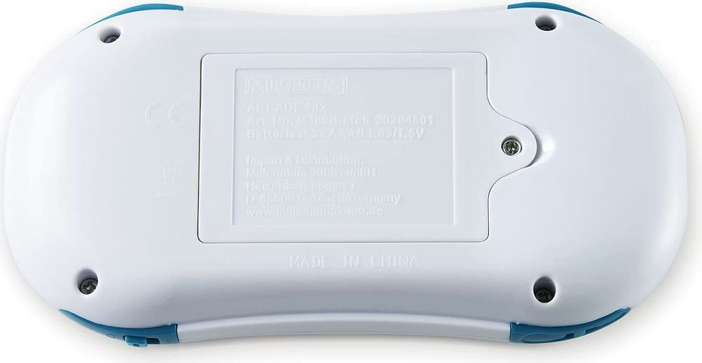 Millennium M409 Arcade 202 – Console Portable 202 Jeux – Écran 2,8″ TFT, 16 Bits, Dragonne Incluse – Dès 6 Ans