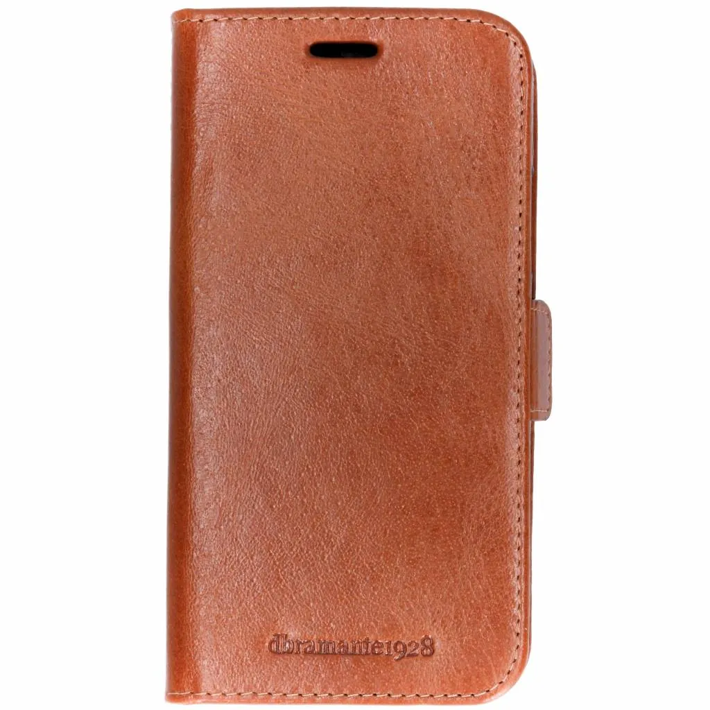 Custodia dbramante1928 Libro iPhone X/XS - Vera Pelle Marrone Handcrafted