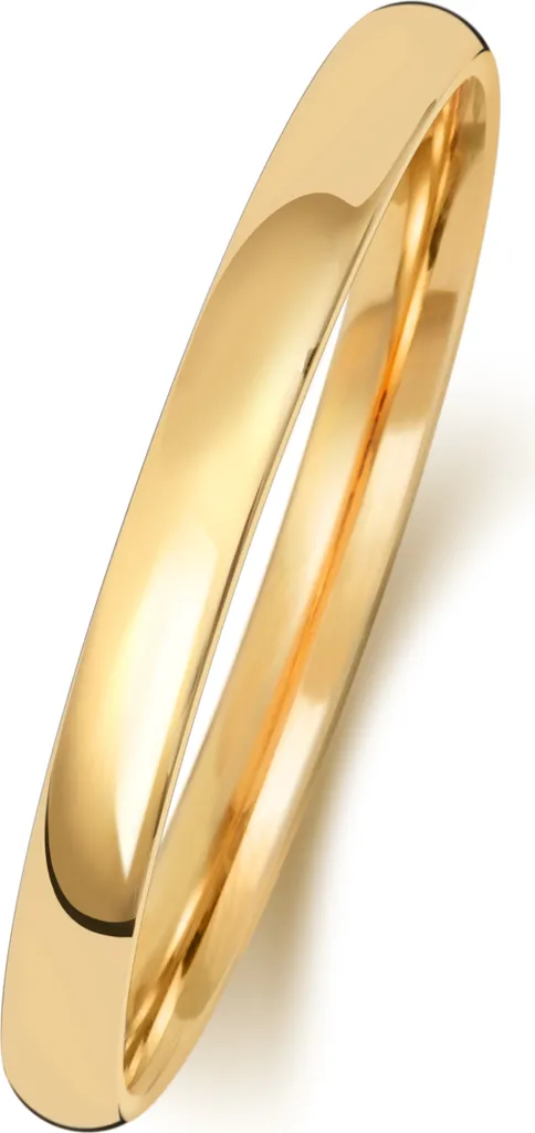 Alliance de Mariage Or Jaune 2mm pour Homme et Femme Taille 58 Chic