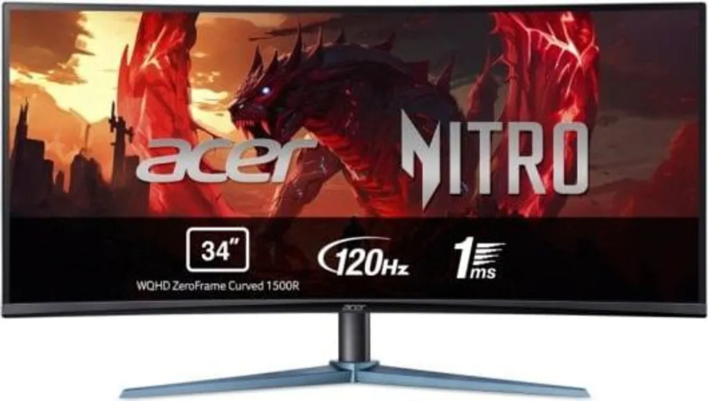 ACER Monitorius Acer ED340CUJ0BMIIPX - 120Hz | UWQHD | 34''