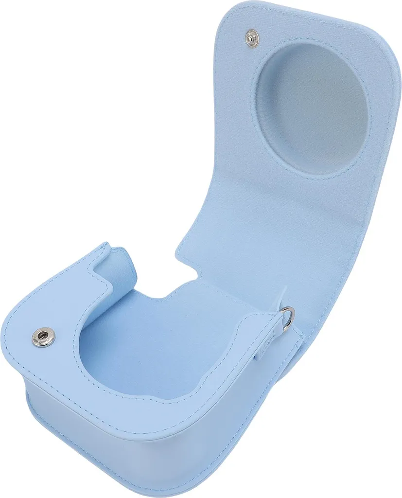 Custodia per Bambini Fujifilm Instax Mini 12/11 | Blu in Finto Cuoio
