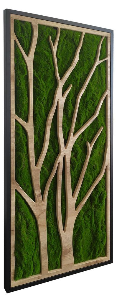 STYLER Wandbild 50x100 cm Tree 3D Pflanzenbild Natur Produktbild 
