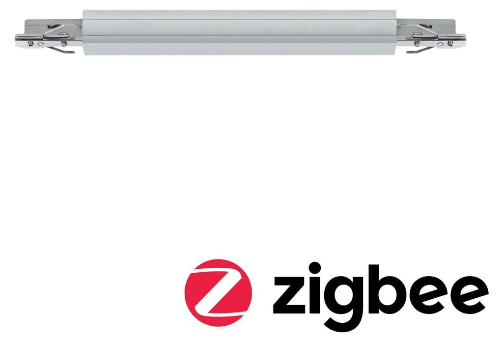 URail Schienenadapter Zigbee 3.0 Dimm/Switch 240x21mm max. 50W Chrom matt