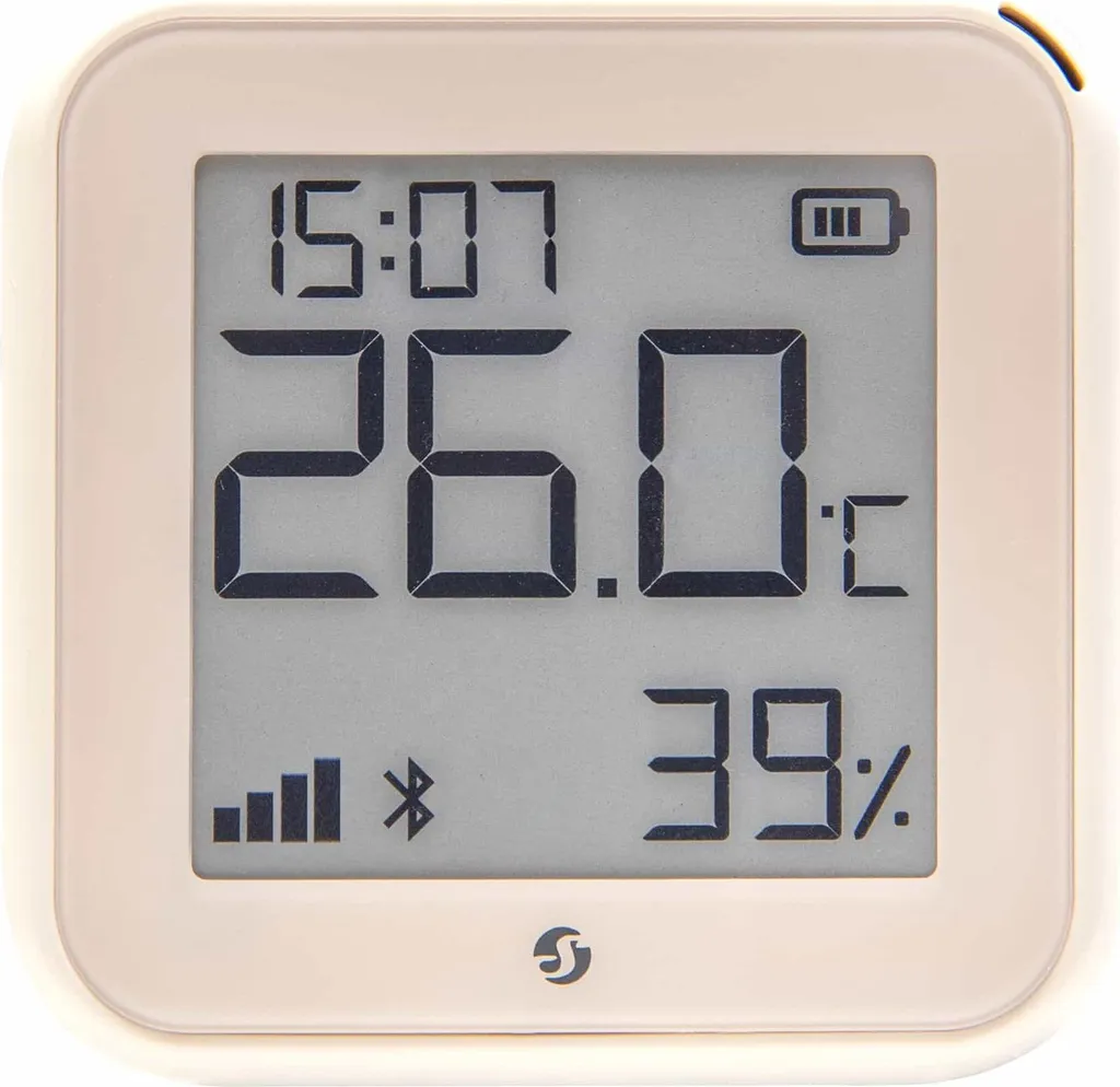 Sensore Shelly Plus H&T Gen 3 Avorio | WiFi, Bluetooth e Matter Ready