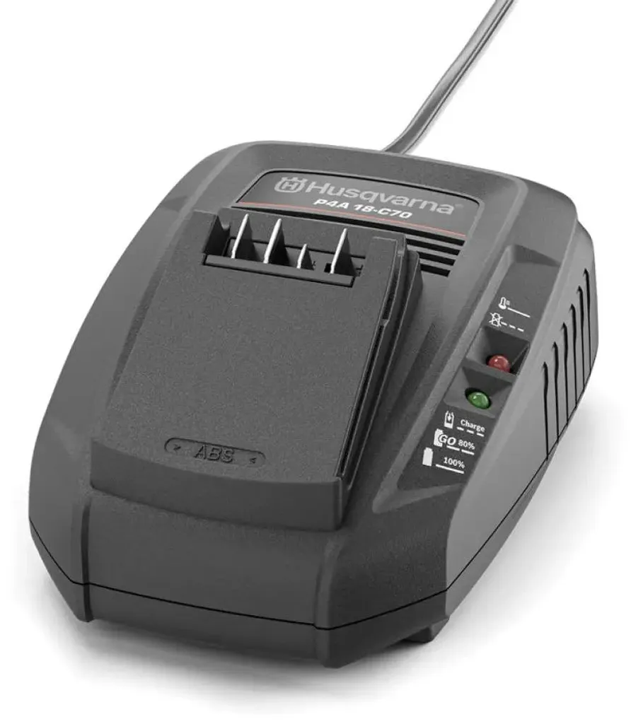 Chargeur Husqvarna P4A 18-C70 pour batteries 18V Power for All Alliance