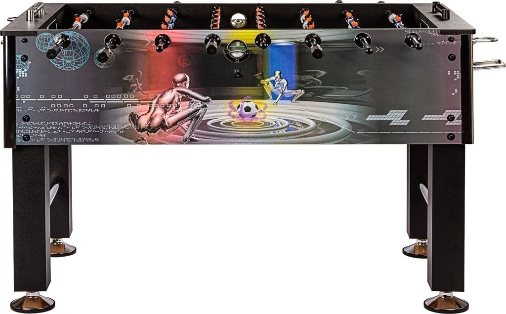 Profi Tischfußball Leeds Kicker Cyber Tischkicker Produktbild 4