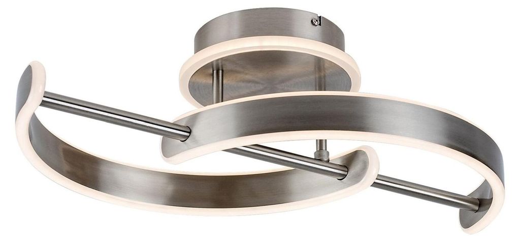 Rabalux 71052 Deckenleuchten Jarnelle LED 30 Metall Kunststoff satin-chromfarben
