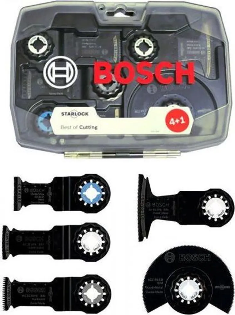 Bosch Starlock Set 5 Lame Taglio Professionale 2608664131