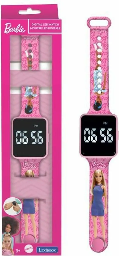 Montre intelligente Lexibook éducative pour apprendre l'heure en s'amusant