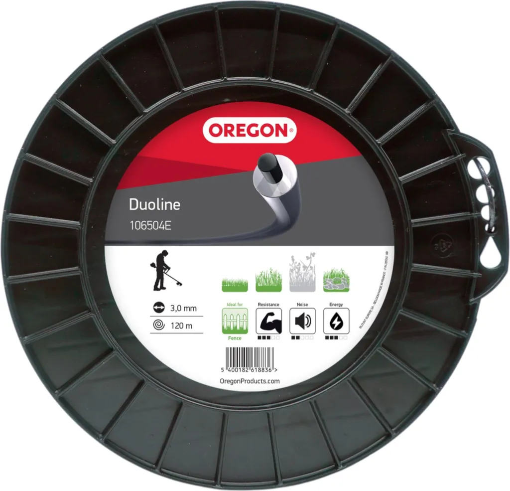 Fil débroussailleuse Oregon Duoline renforcé 3,0 mm x 120 m pro