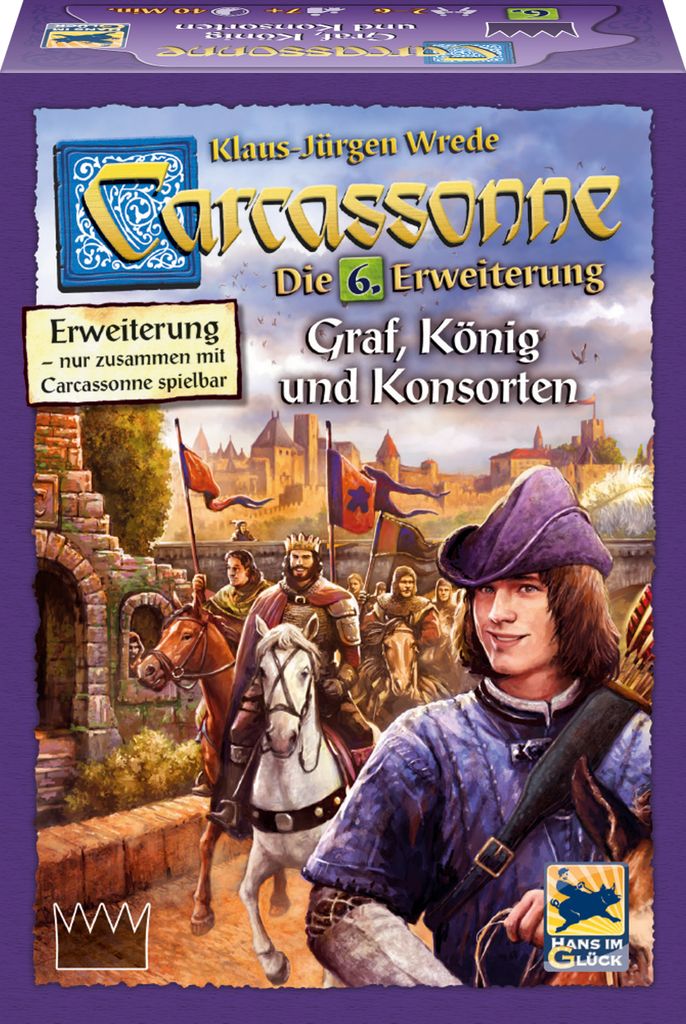 Hans im Glück Carcassonne, Graf, König und Konsorten, Erweiterung 6