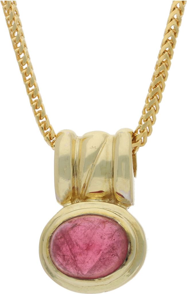 JuwelmaLux Anhänger 585/000 (14 Karat) Gold mit Turmalin JL30-02-1499
