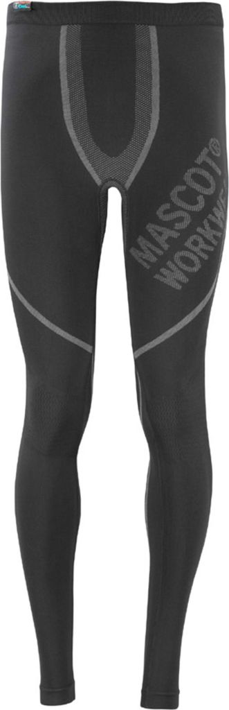 MASCOT Herren Funktionsunterwäsche Hose "MOSS" Crossover schwarz Größe S