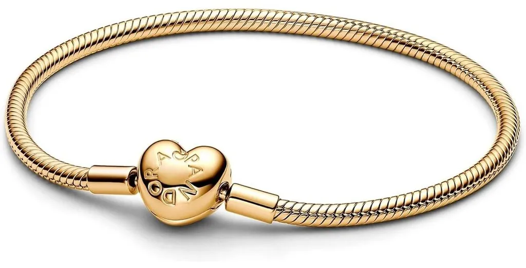 Bracelet Pandora doré 18cm : Bijou durable qui ne ternit pas - Modèle 563050C00