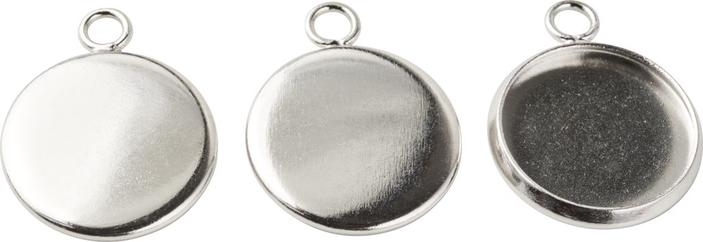 Metall-Anhänger "Rund" Ø 14 mm