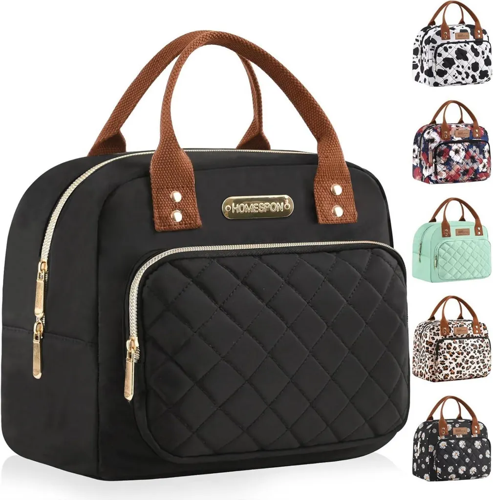 Sac à repas isolé étanche pour adultes - Lunch Bag thermique 10L