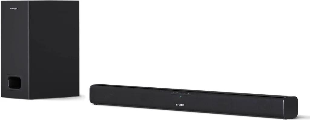 Sharp HT-SBW110 - Soundleistensystem - 2.1-Kanal - kabellos - Bluetooth - Schwarz (HT-SBW110) - 7