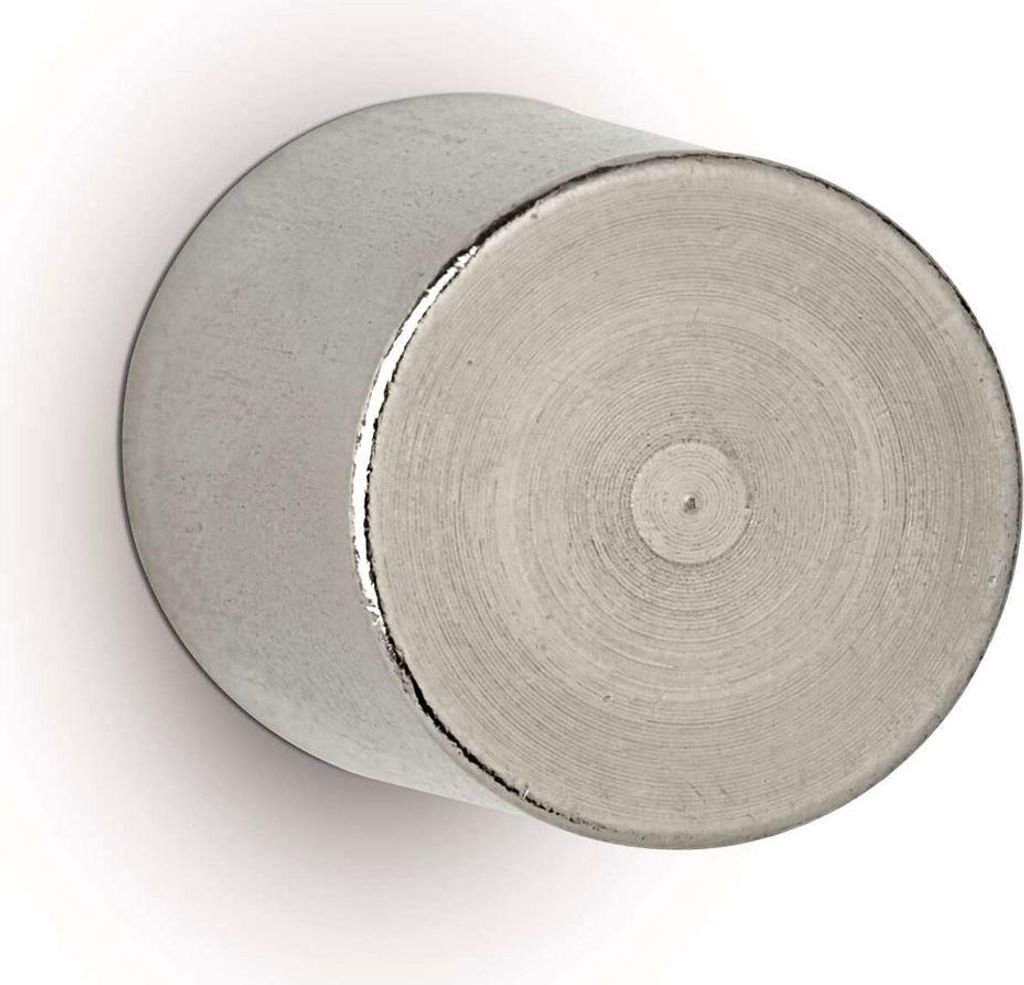 MAUL Magnet Stab 2 Stück 19 kg Stahl Metall Neodym 2.5 x 2.5 x 3.5 cm silber