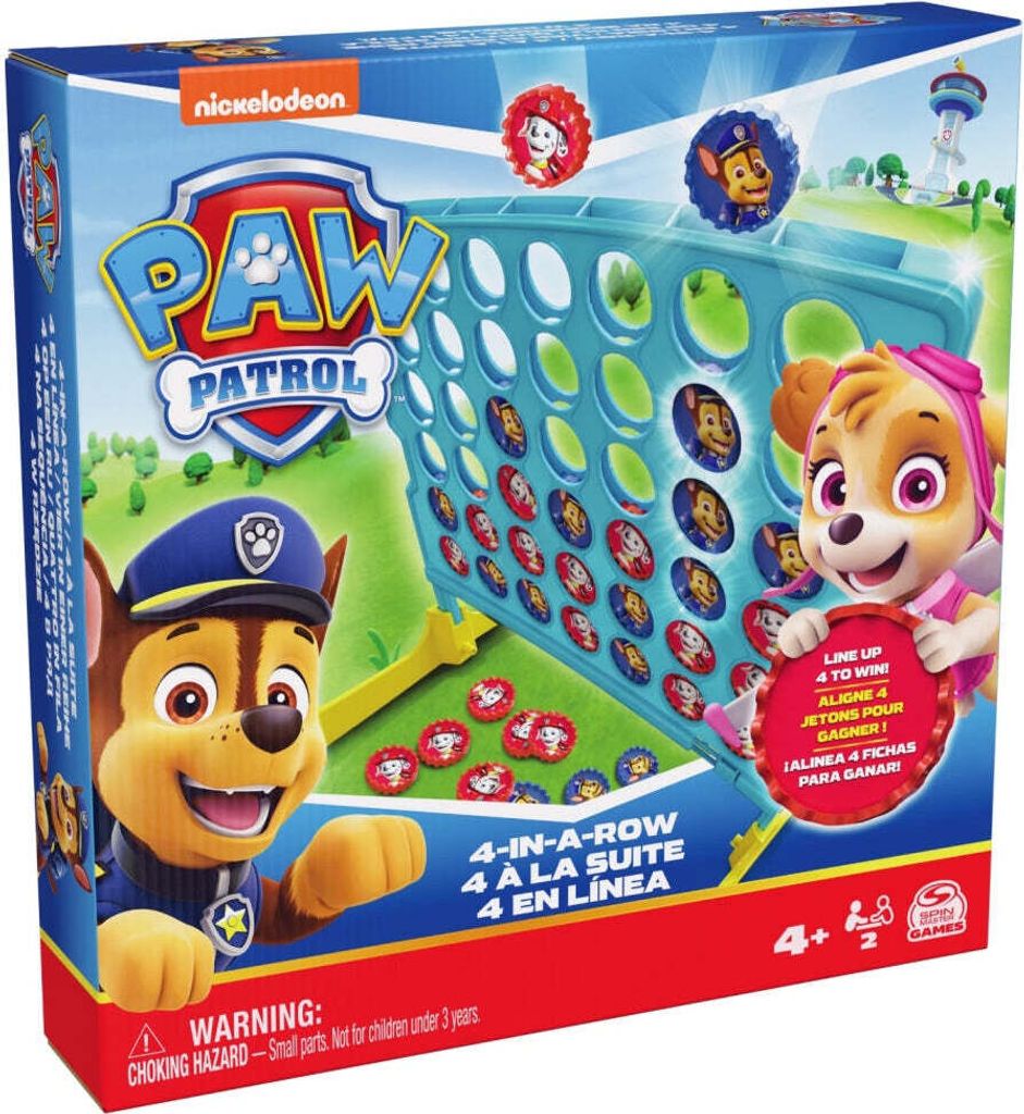 Games KOG KOL Paw Patrol 4 in a Row GML, Stolová hra, Obrázok produktu 