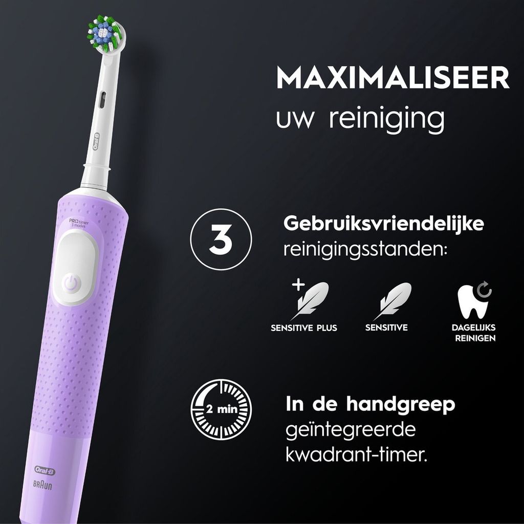 Oral-B Vitality Pro – Lila – Elektrische Zahnbürste Produktbild 7
