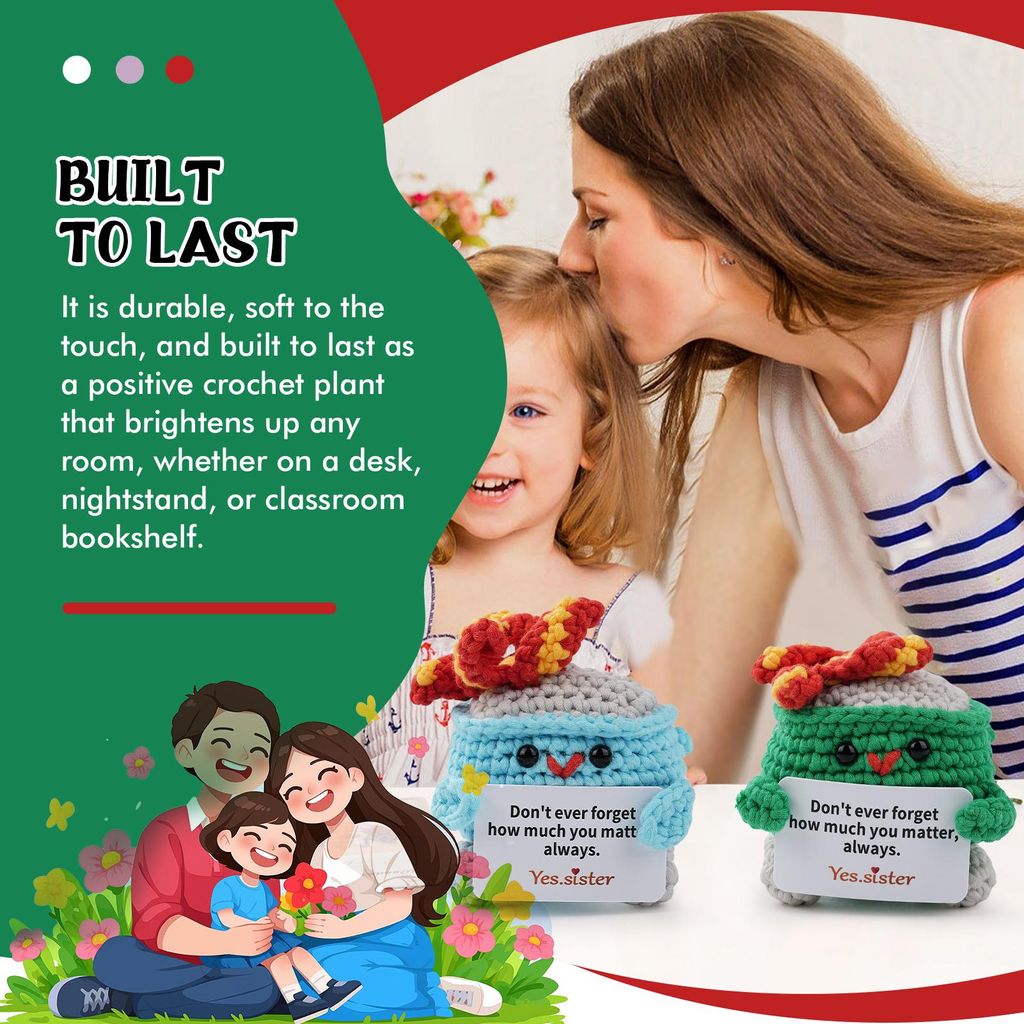Beginner Heart Tulip Crochet Kit – Komplettes Amigurumi Starter Set mit Schritt-für-Schritt Video-Tutorials für Kinder und Erwachsene