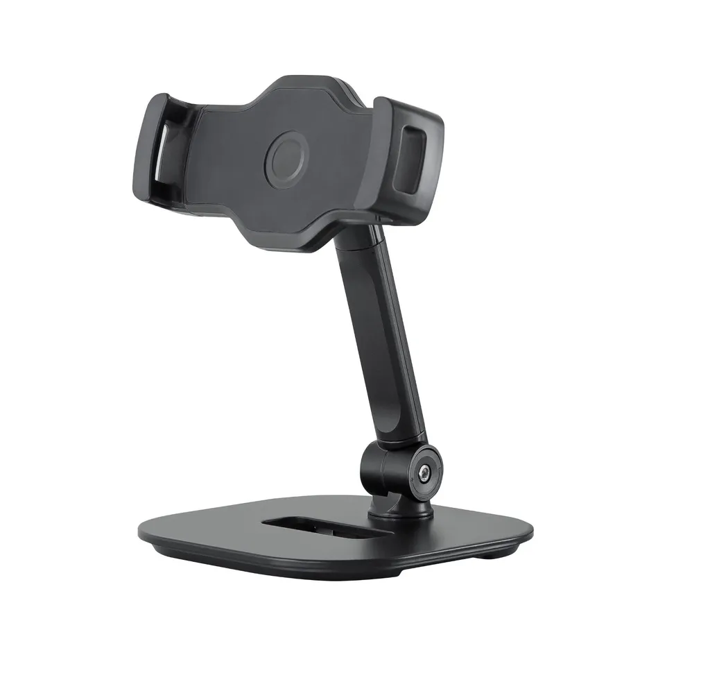 Supporto Tablet K&M 19800 Nero - Stand Professionale Scrivania Regolabile