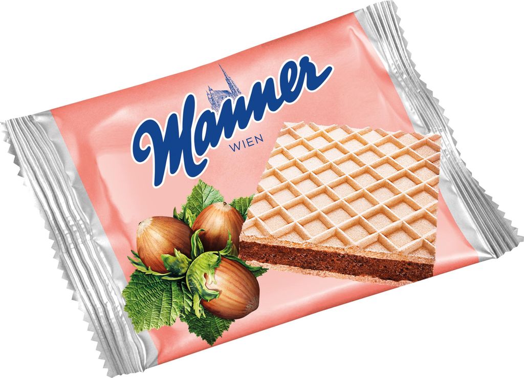 MANNER Waffelgebäck Wiener Gruß - 300 Waffeln je 4,2g Produktbild 