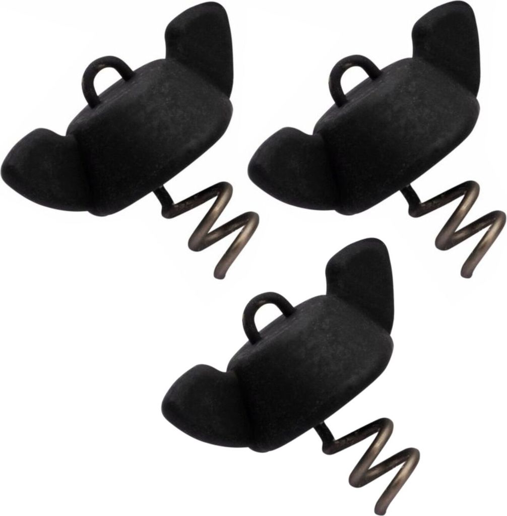 Abu Garcia Beast Screw-In Weight Zinc - 3 Angelgewichte für Gummiköder, Gewicht:5g