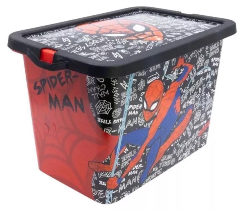 Caja de almacenamiento Spiderman, tipo "store box" - 7 Imagen del producto 