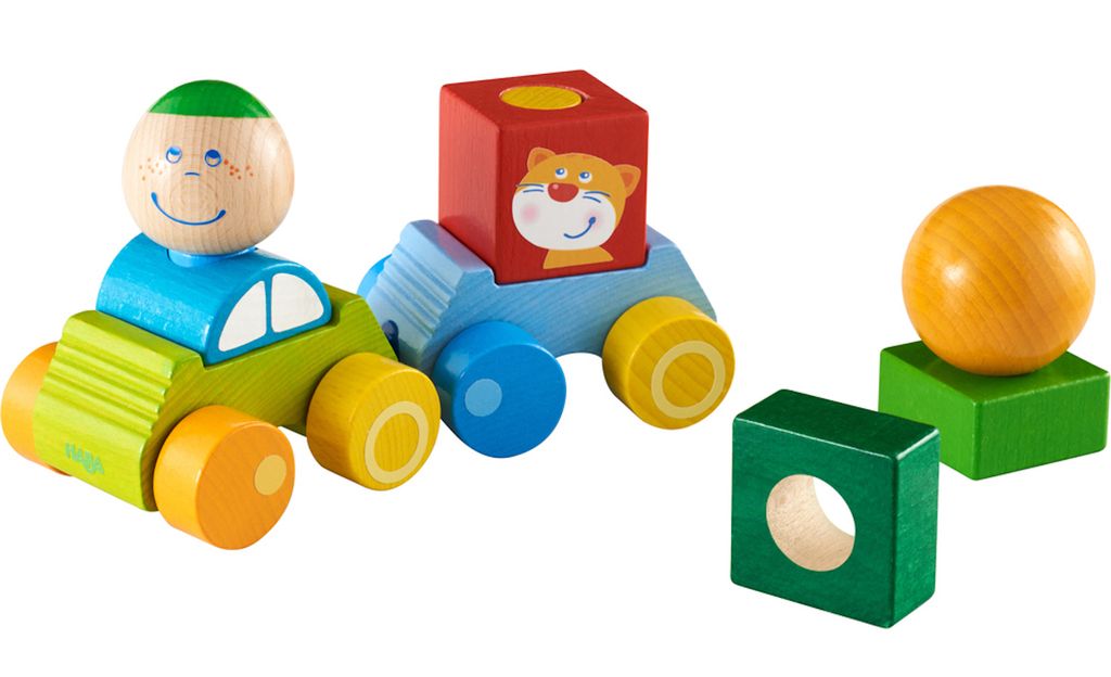 HABA Steckspielzeug Entdeckerauto Anton - mehrfarbig - Größe One Size