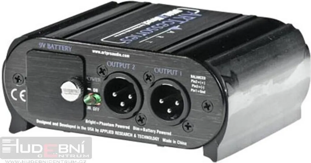 Art DUALXDirect boîtier DI double contre les boucles de masse sonores