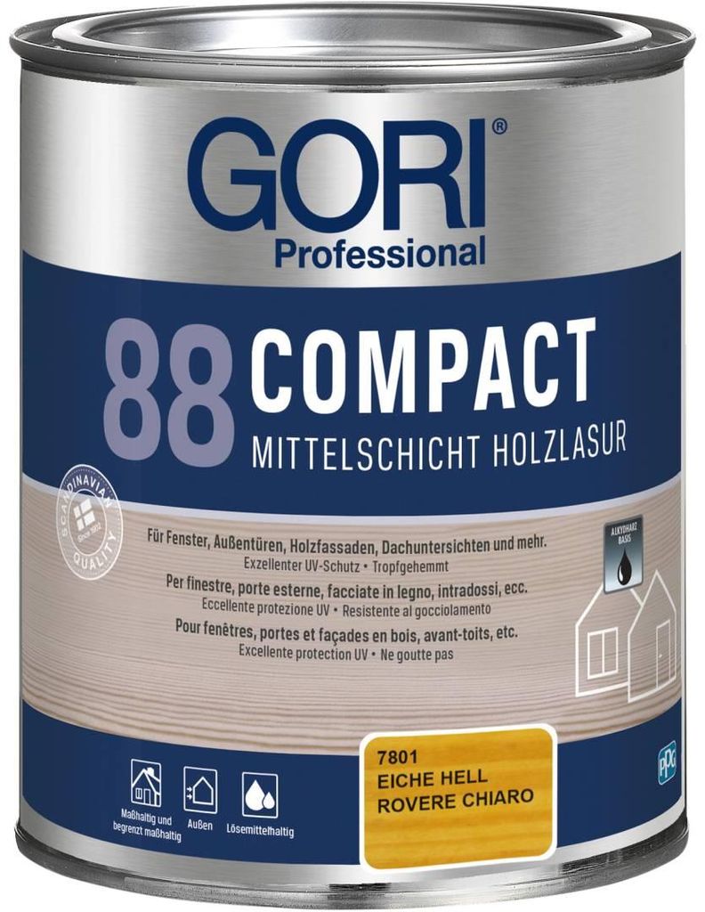 GORI Professional 88 COMPACT, Mittelschicht-Holzlasur, Produktbild 
