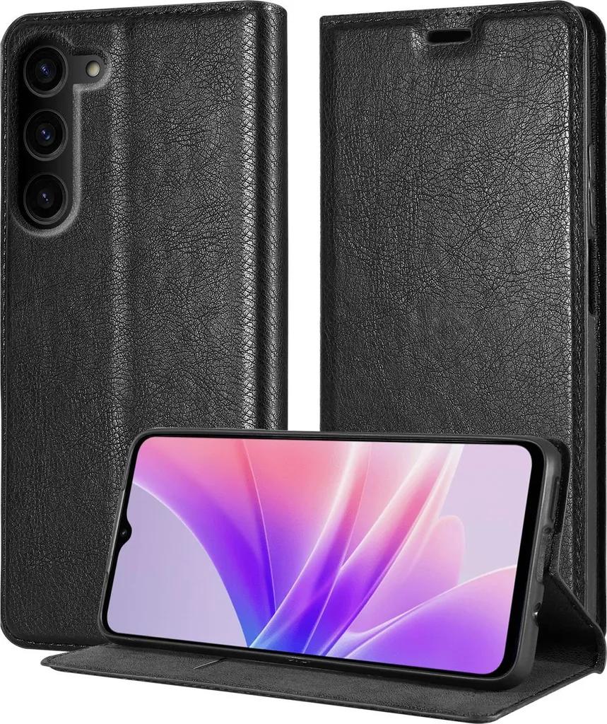 Regala la Cover Cadorabo per Samsung S23 - Eleganza in Nero Notte