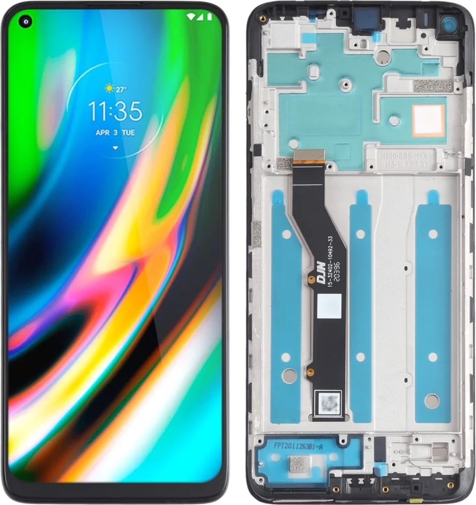 Display LCD e touchscreen originale Motorola Moto G9 PLUS, Immagine del prodotto 