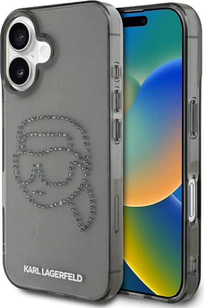 Custodia iPhone 16 Karl Lagerfeld Strass IML - Qualità Garantita