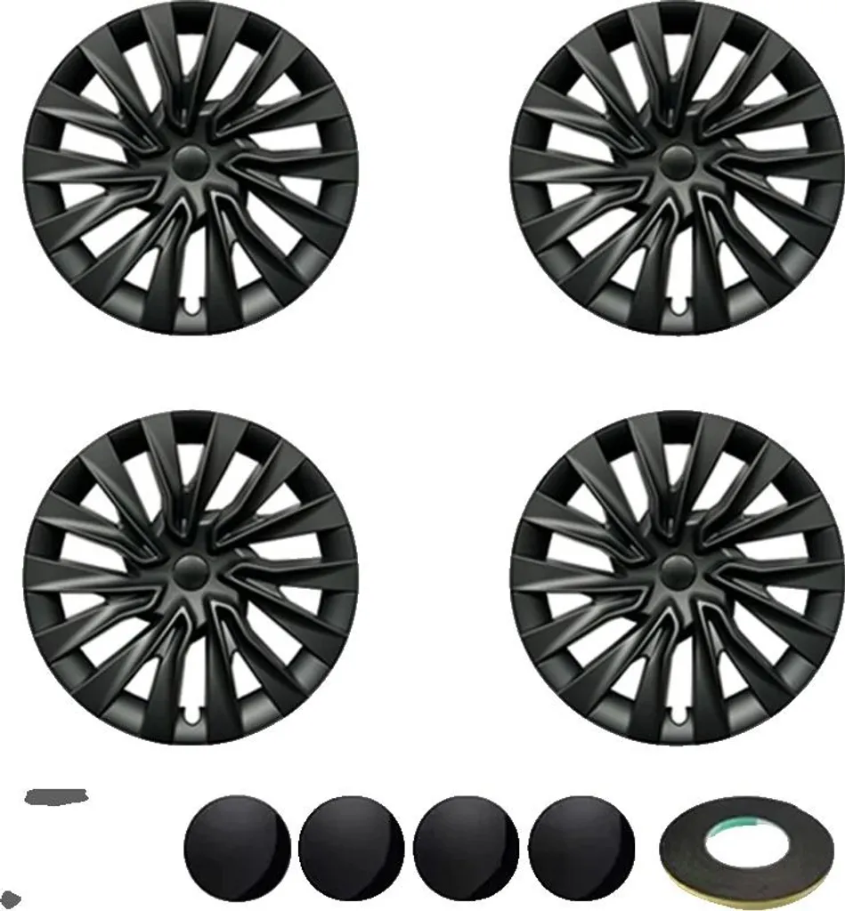 Rénovez vos jantes avec le cache de moyeu de roue 27 Noir mat clipsable
