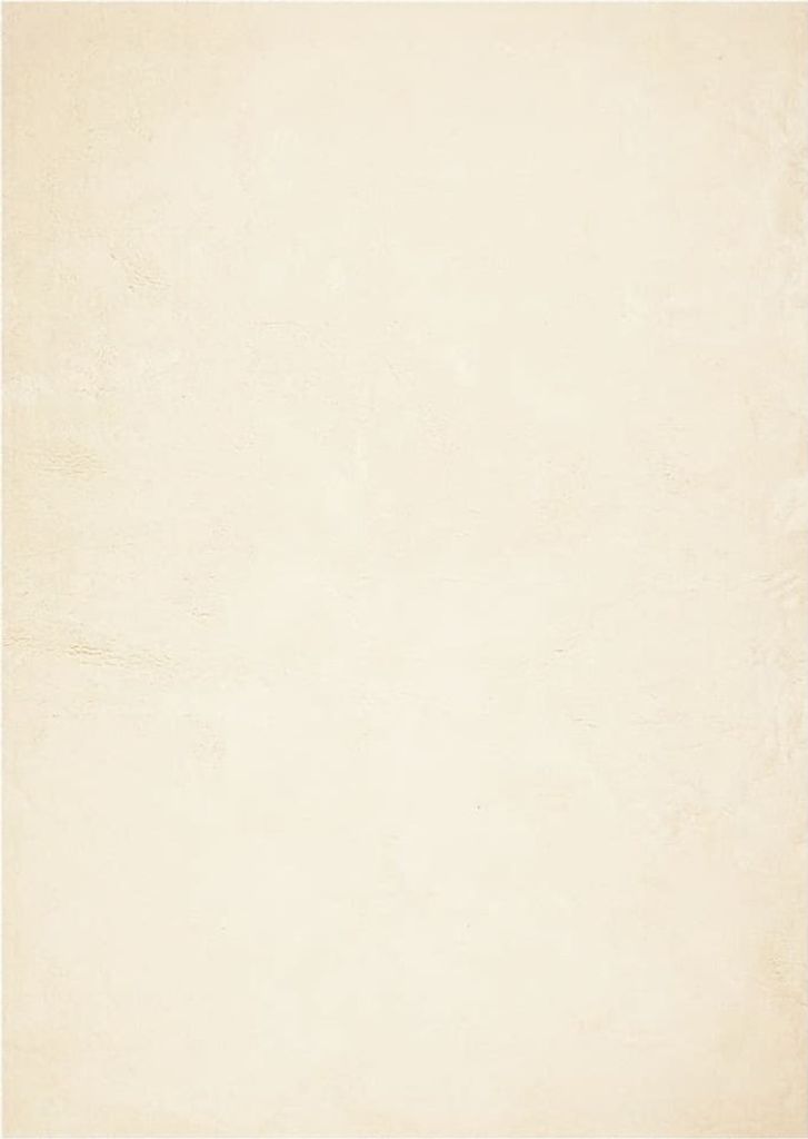 vidaXL Teppich HUARTE Kurzflor Weich und Waschbar Creme 240x340 cm