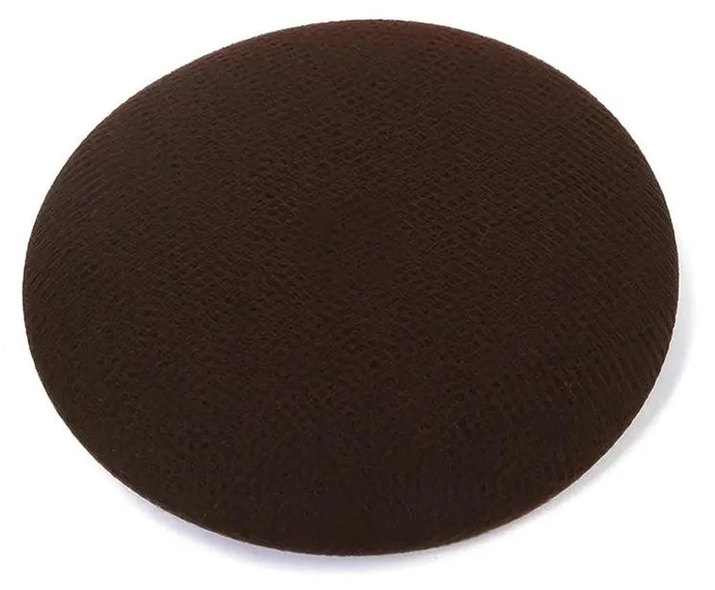 Filet à cheveux élastique invisible pour chignon - 100 unités marron