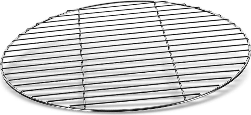 Faziango Grillrost Rund 55 cm, Grill-Zubehör aus Hochwertigem Edelstahl, BBQ Grillrost für Gasgrill, Kugelgrill