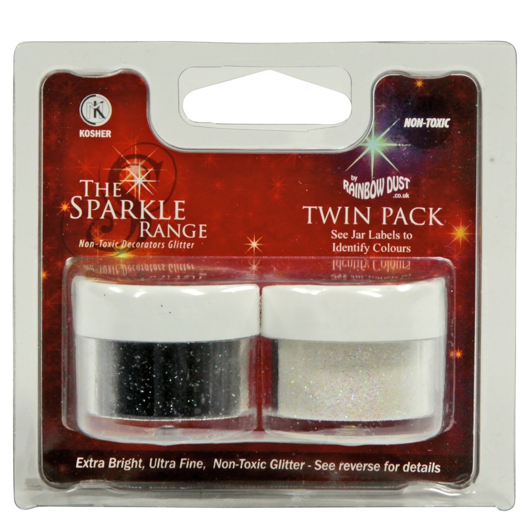 Sparkles Twin Pack Hologram Black + White Produktbild 