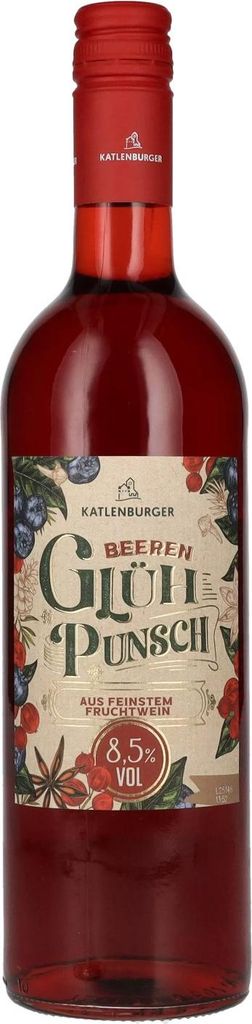 Katlenburger Beeren Glühpunsch 8,5% Vol. 0,75l Image du produit 