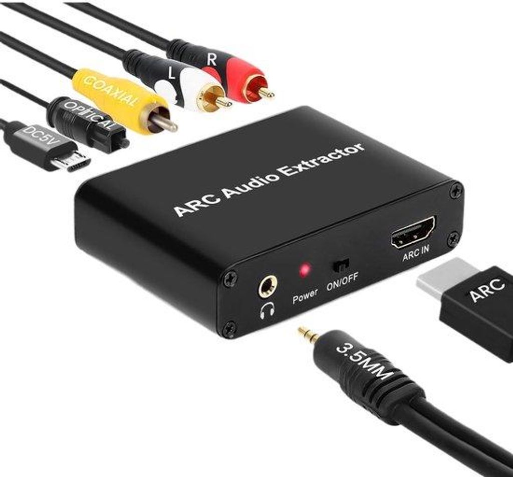 Analogowe adaptery audio optyczne/koncentryczne z Zdjęcie produktu 