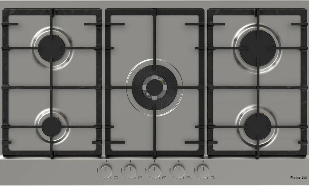 Table de Cuisson Gaz Largeur 86 cm Foster 7017 032 idéale pour Famille