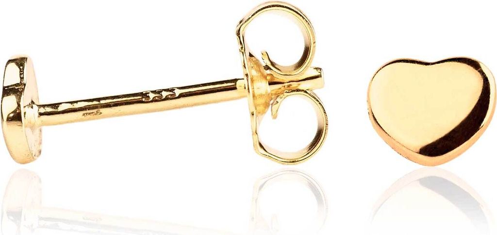 Ohrstecker 333 Gelbgold 8kt mit verschiedenen Formen Form - Produktbild 
