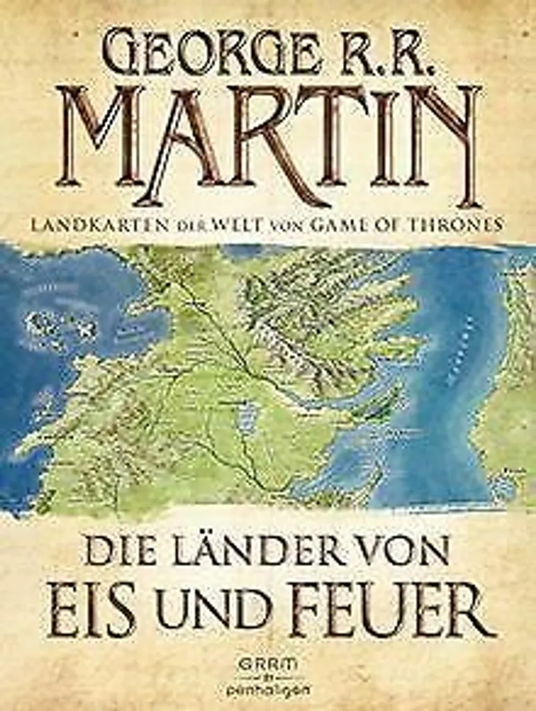 Die Länder von Eis und Feuer : 12 Cartes Grand Format Haute Résolution