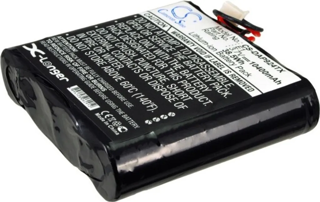 Batterie TECHTEK pour Pure Evoke 1S 2S Flow et Mio par Orla Kiely