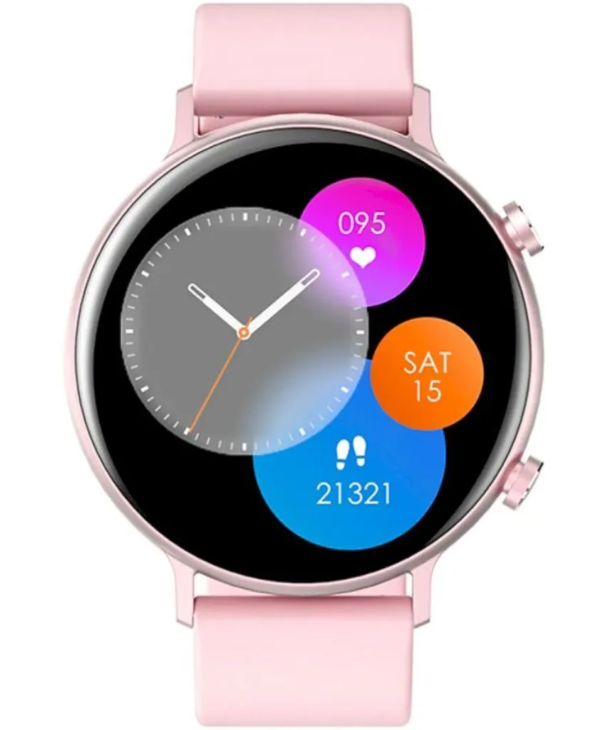 Montre Connectée Rubicon RNCE98 Femmes avec Oxymètre et Alertes Appel