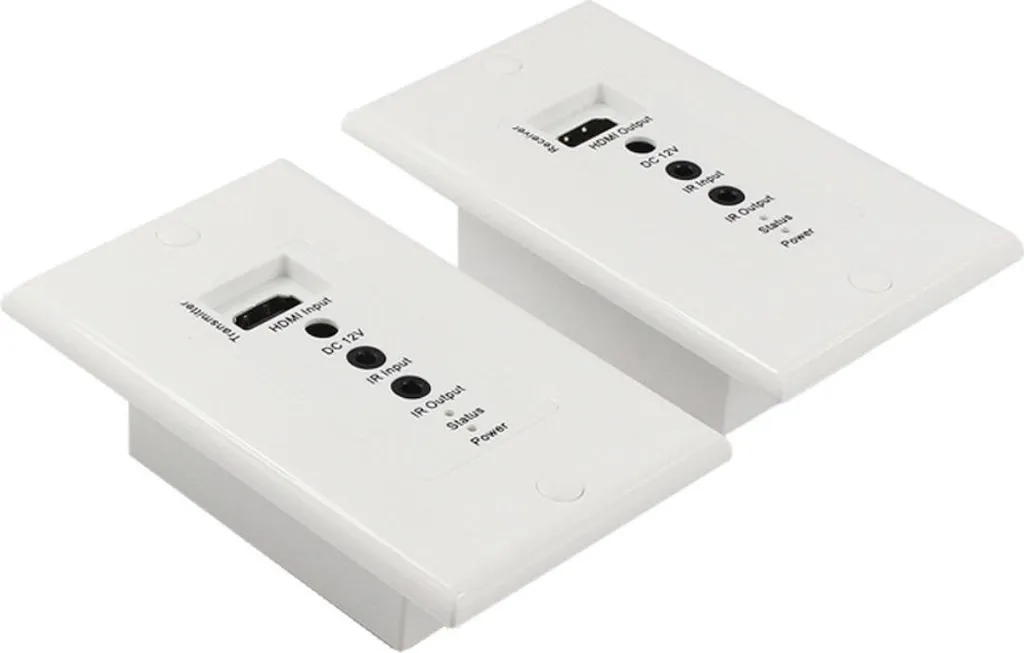 SUPER OFFERTA: INF Estensore HDMI 60m Muro - POE IR Single Cat6