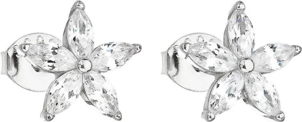 Scheda Tecnica Orecchini Argento 925 Zirconi Bianchi 11069.1 Evolution