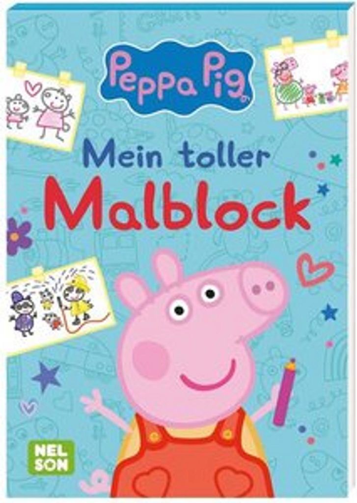 Peppa Wutz Ausmalbilder: Mein toller Malblock Produktbild 